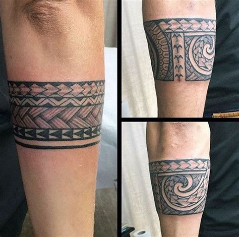 50 Tribal Bracelet Tattoo Designs For Men Male Ink 50 Tribal Armband Tattoo Designs Für