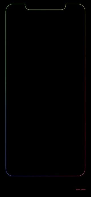 Xs Max Borderline Wallpaper Riwallpaper