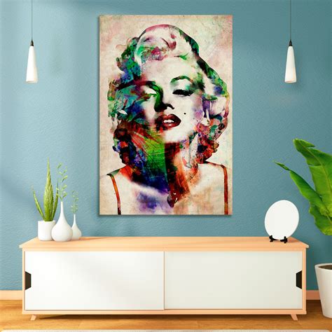 Cuadro Personaje Marilyn Monroe Cuadros Decorativos Malu