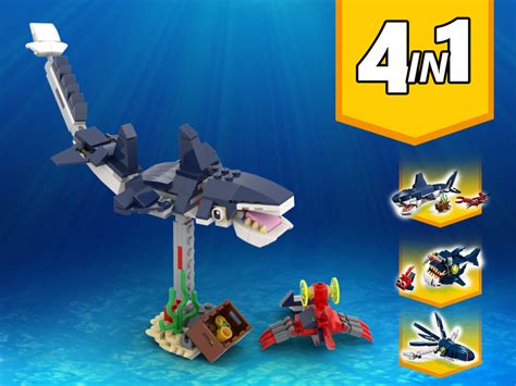 Lego Moc 31088 Sea Monster Alternative Build By Buildmaster