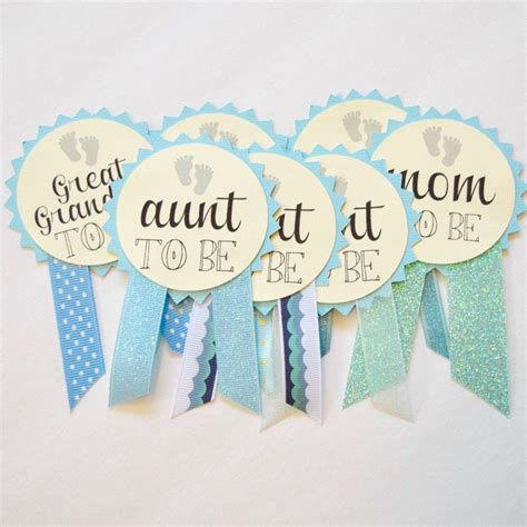 Custom Baby Shower Pins By LetsWearDresses On Etsy Https Etsy Com