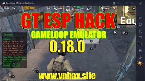 GAMER TIPS ESP HACK GAMELOOP SAFE ESP HACK PUBG MOBILE EMULATOR - Vn