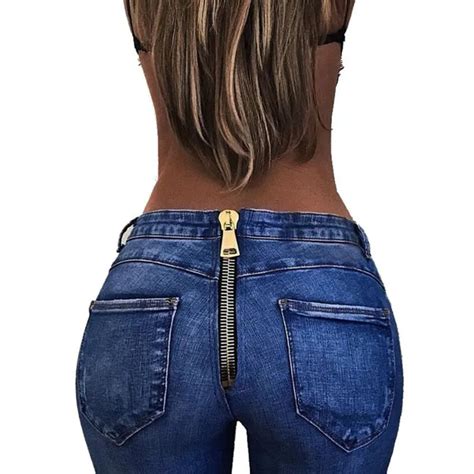 2018 Summer New Fashion Jeans Vadim Feminino Women High Waist Trousers