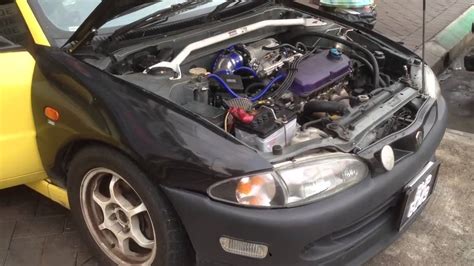 Don't try to make the car what it was never intended to be. Modified Proton Satria 4G93 SOHC Mitsubishi Engine Revving ...