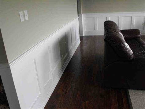 This was shane's first attempt at doing wainscoting. Wainscoting in the basement - the finale - WoodchuckCanuck.com
