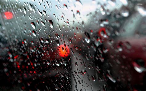 Rain On Window Wallpapers Wallpaper Cave