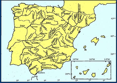 Daniel Martín Mapa De Los Ríos Españoles