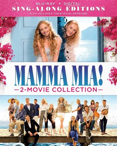 Mamma Mia 2 Movie Collection Includes Digital Copy Blu Ray Best Buy