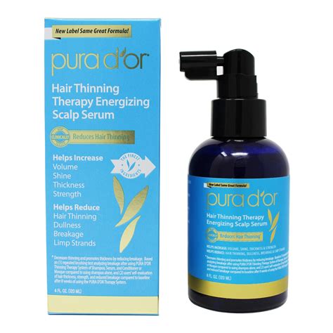 Pura Dor Hair Thinning Therapy Support Plus Fj8002