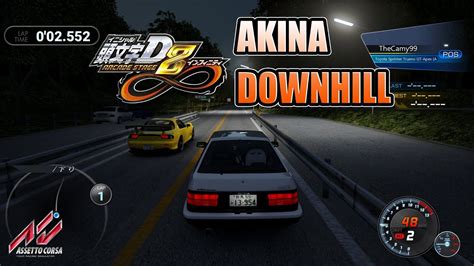 Mt Akina Initial D Arcade Stage 8 Assetto Corsa YouTube