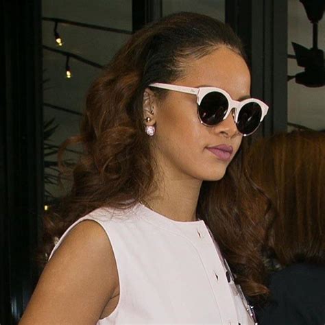 On Instagram Regram Dior Rihanna Wearing The Dior