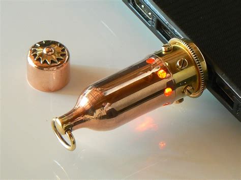 Steampunk 16gb Vacuum Tube Pentode Usb Flash Drive