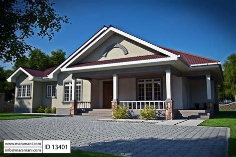 3 Bedroom Bungalow House Plan Id 13401 House Plans By Maramani