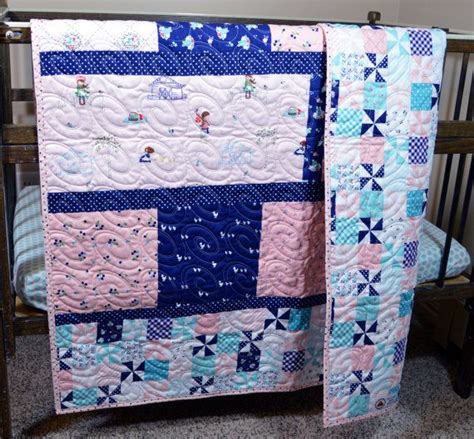Patchwork Baby Quilt Baby Shower T Nursery Baby Bedding Etsy