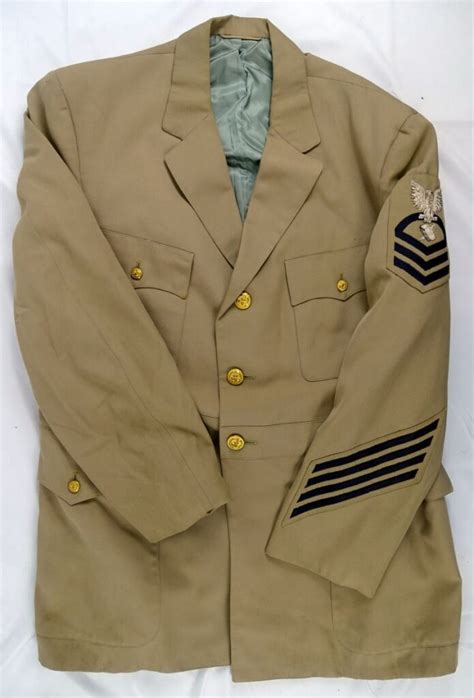 Us Navy Chief Personnel Specialist Khaki Uniform With Bullion Rate