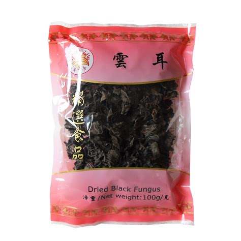 Mu err pilze findet man in nahezu jedem chinesischen gericht mit würziger dunkler sauce oder auch suppen. Diamond Judasohr, Black fungus mushroom 100g, schwarze ...