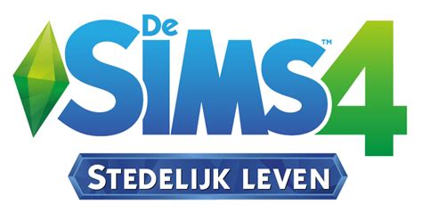 De Sims 4 Stedelijk Leven Officiële Nederlandse Box Art En Logo