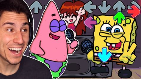 Spongebob Vs Patrick In Friday Night Funkin Youtube