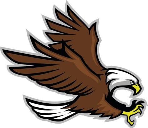 School Mascot Clip Art Vector Images Eagle Mascot Eagle Logo