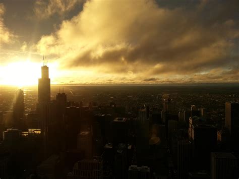 Chicago No Filter Taken From The 79th Floor Of The Aon Building R
