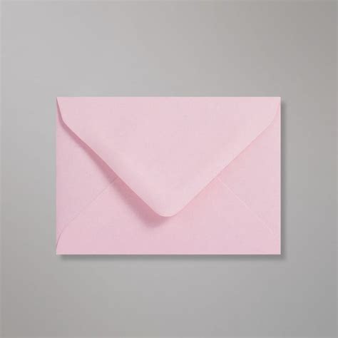 Paquete De 10 Sobres Color Rosa Pastel Clarito Para Invitación 75×105