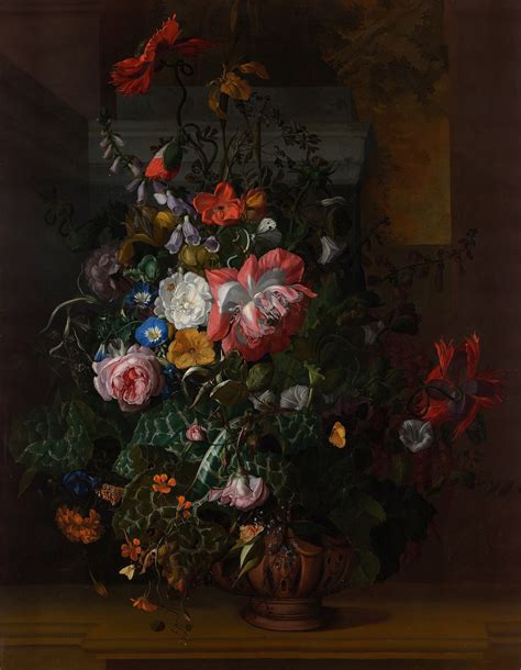 Rachel Ruysch Los Maravillosos Bodegones Florales El Ojo Del Arte