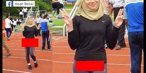 Gadis Melayu Bertudung Ini Dikritik Kerana Pakai Seluar Terlampau Ketat