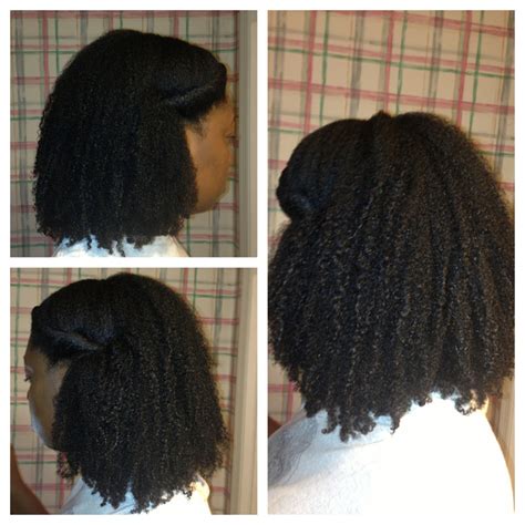 4b Texlaxed Hair Wash And Go Nnenna Grace Natural Hair Woman
