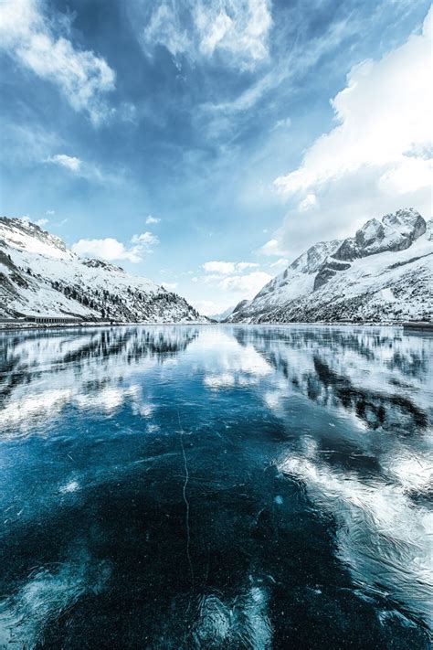 Frozen Lake Ii Frozen Lake Iphone Wallpaper Landscape Lake