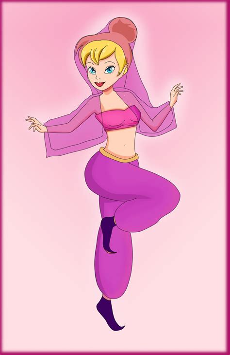 Commission Tinkerbell As A Belly Dancer By Devashri On Deviantart Belly Dancers Sexy Disney