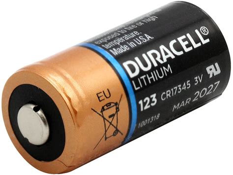 Bulk Duracell Ultra Dl 123 A Lithium Cr123a 3v Battery 50 Count