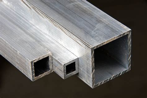 Alloy 6061 Aluminum Square Tube 2 12 X 2 12 X 14 X 90