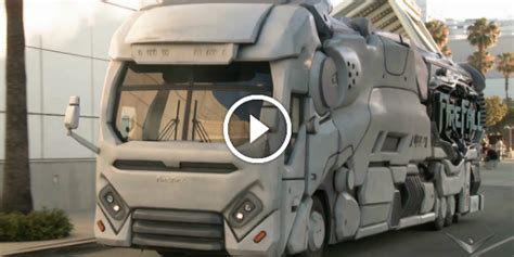 Every Gamers Dream World Firefall Mobile Video Game Truck