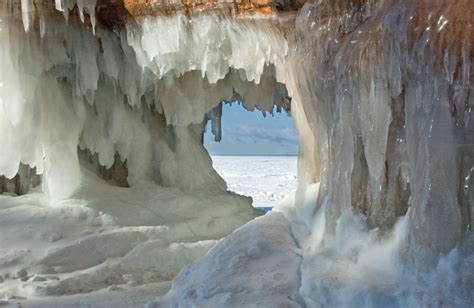 Winter Inspiration Apostle Ice Caves In Wisconsin Hello Lovely