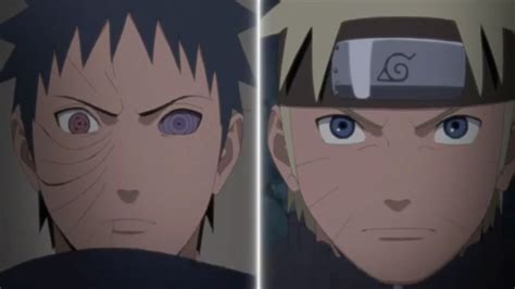 Obito Uchiha And Naruto Uzumaki Naruto Shippuden Naruto Naruto