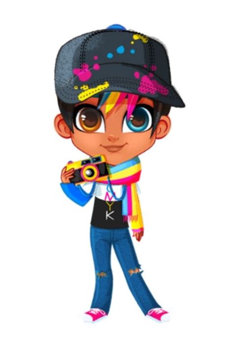 A Cartoon Character Holding A Camera And Wearing A Hat