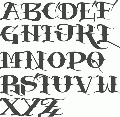 Fancy Graffiti Fonts Alphabet Letters Font Styles Alphabet Lettering