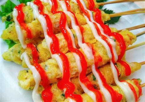 Telur gulung menjadi primadona jajanan khas, terutama anak sd yang diburu saat bel istirahat atau bel pulang sekolah berbunyi.kepopuleran telur gulung terus bertahan. Resep Sate Telur Gulung oleh Tresna Andoh - Cookpad