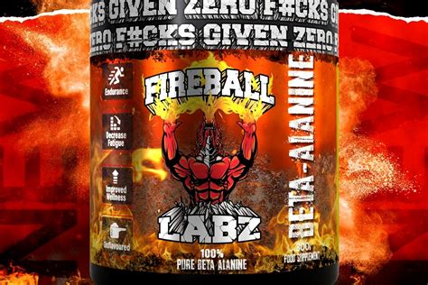 Fireball Labz Puts Beta Alanine In A Standalone Unflavored Bulk Product