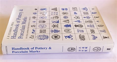 Book Handbook Of Pottery And Porcelain Marks By J P Cushion F R S A Artedeco Online Antiques