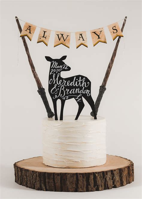 Harry potter cake toppers uk. 50 Best Harry Potter Ideas for Weddings | Emmaline Bride ...