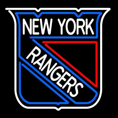Custom New York Rangers Neon Sign Neon Sign Usa Custom Neon Signs