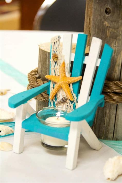 When thomas lee had designed the original adirondack chair in 1903 for his summer home (the chair gets the name from its location in the adirondack. adirondack chair candleholder for a beach themed ...