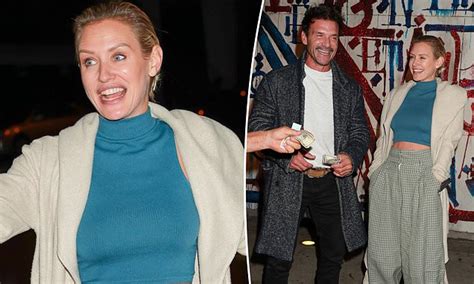 Nicky Whelan Flashes Her Abs As She And Boyfriend Frank Grillo Have
