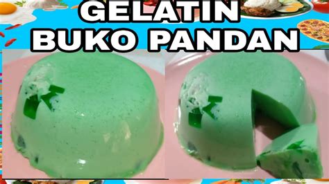 Buko Pandan Jelly Gelatin Recipe Dorenbacanikitchen9107 Youtube