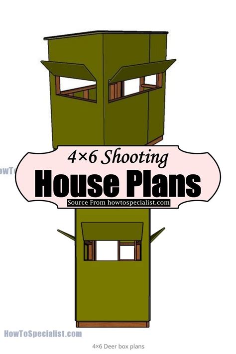 Free Diy Deer Stand Plans Perfect For Hunting Season Diys Craftsy