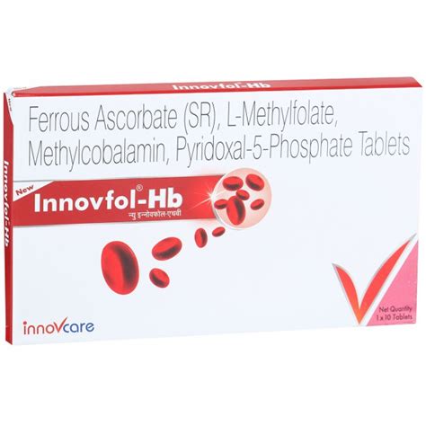 Buy Innovfol Hb New 10 Tablets Online At Best Price In India