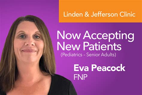 Eva Peacock Joins Phynet Linden And Jefferson Clinics Phynet Health