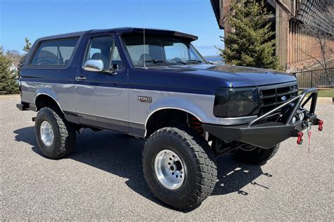 No Reserve 1994 Ford Bronco Xlt 4×4 For Sale On Bat Auctions Sold
