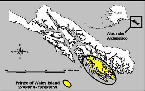 1 Location Of Prince Of Wales Island Alaska Download Scientific